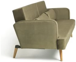 Habitat Andy Clic Clac Velvet Sofa Bed - Sage -Home Furnishings Store 9531082 R Z004A