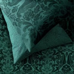 Habitat Floral Cheetah Print Green Bedding Set - Single -Home Furnishings Store 9531422 R Z002C