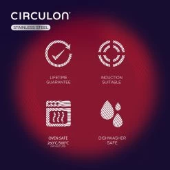 Circulon S Series 30cm Stainless Steel Saute Pan -Home Furnishings Store 9533736 R Z006A
