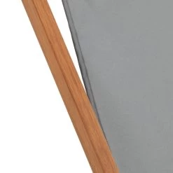 Habitat Folding Wooden Garden Deck Chair - Charcoal -Home Furnishings Store 9534883 R Z004A