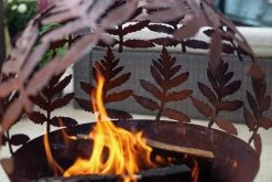 La Hacienda Aged Effect Globe Firepit -Home Furnishings Store 9549445 R Z005A