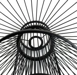 Habitat Wood 3 Tier Pendant Shade - Black -Home Furnishings Store 9561007 R Z003A