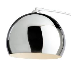 Habitat Nalone Arc Floor Lamp – Chrome & Marble -Home Furnishings Store 9562415 R Z006A