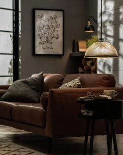 Habitat Eumee Pressed Glass Shade -Home Furnishings Store 9571183 R Z002C