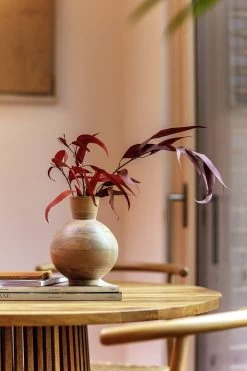 Habitat Mango Wood Vase - Natural -Home Furnishings Store 9573662 R Z005C