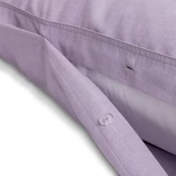 Habitat Reset Cotton Textured Print Lilac Bedding Set-Single -Home Furnishings Store 9575354 R Z005A