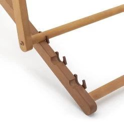 Habitat Folding Wooden Garden Deck Chair - Yellow -Home Furnishings Store 9578227 R Z005A