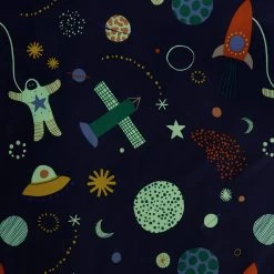 Habitat Kids Glow In The Dark Space Bedding Set - Toddler -Home Furnishings Store 9581001 R Z017A