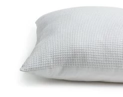 Habitat Waffle Patterned Cushion - White - 59x59cm -Home Furnishings Store 9582323 R Z003A