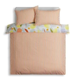 Habitat Panel Stripe Print Multicolour Bedding Set - Single -Home Furnishings Store 9584297 R Z002A