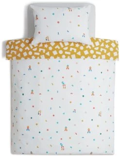 Habitat Kids Cotton Geo Pattern Play Bedding Set - Toddler -Home Furnishings Store 9586295 R Z002A