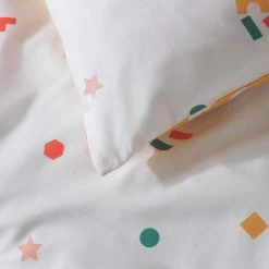 Habitat Kids Cotton Geo Pattern Play Bedding Set - Toddler -Home Furnishings Store 9586295 R Z003A