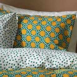 Habitat Sunburst Geo Green & Mustard Bedding Set - Single -Home Furnishings Store 9588042 R Z006A