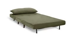 Habitat Roma Small Double Velvet Chairbed - Sage Green -Home Furnishings Store 9590322 R Z002A