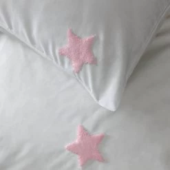 Habitat Tufted Star Pink Kids Bedding Set - Single -Home Furnishings Store 9590951 R Z003A