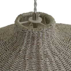 Habitat Apus Rattan Pendant - Whitewash -Home Furnishings Store 9602155 R Z002A