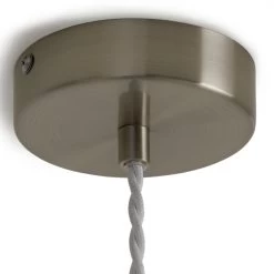 Habitat Apus Rattan Pendant - Whitewash -Home Furnishings Store 9602155 R Z003A