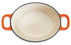 Habitat 2.4Litre Oval Cast Iron Casserole Dish - Orange 7 Habitat 2.4Litre Oval Cast Iron Casserole Dish - Orange -Home Furnishings Store 9606766 R Z002A