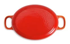 Habitat 2.4Litre Oval Cast Iron Casserole Dish - Orange 9 Habitat 2.4Litre Oval Cast Iron Casserole Dish - Orange -Home Furnishings Store 9606766 R Z004A