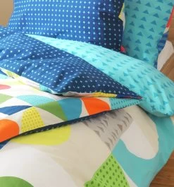 Habitat Kids Geo Shapes Twin Pack Bedding Set - Double -Home Furnishings Store 9610790 R Z006A