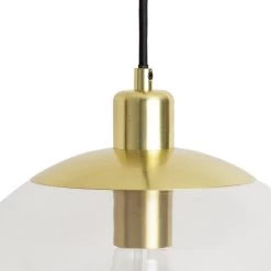 Habitat Coleman Metal Pendant Light - Gold -Home Furnishings Store 9612420 R Z002A