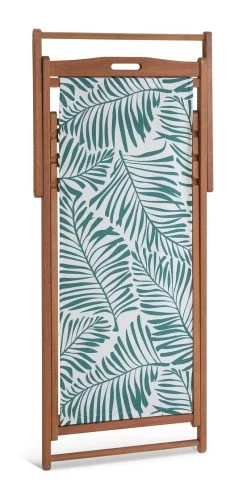 Habitat Folding Wooden Garden Deck Chair - White -Home Furnishings Store 9622829 R Z006A