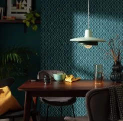 Habitat Velez 2 Tier Shade - Teal & Mint -Home Furnishings Store 9637663 R Z002C