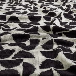 Habitat Geo Woven Throw - Black & White - 120x170cm -Home Furnishings Store 9646733 R Z003A